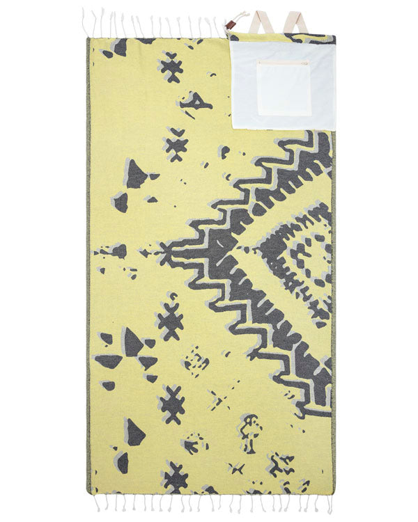 Sand Cloud Bandanna Bag Towel LIME - REG