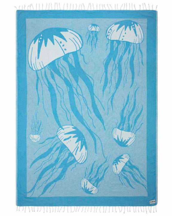 Sand Cloud Jellyfish Towel NATURAL - LG