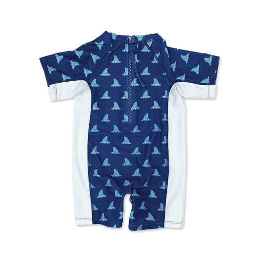 Feather 4 Arrow Kid's SS Surf Suit NAVY