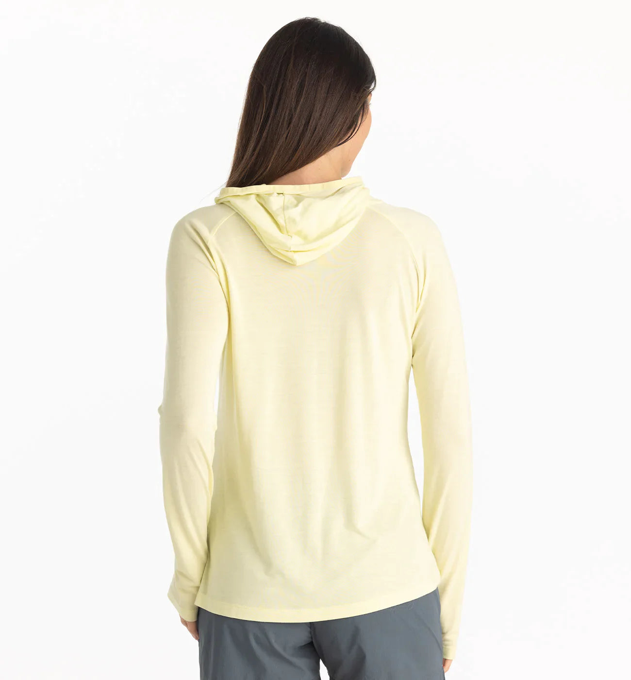 Sweat à capuche léger en bambou Free Fly W CITRUS