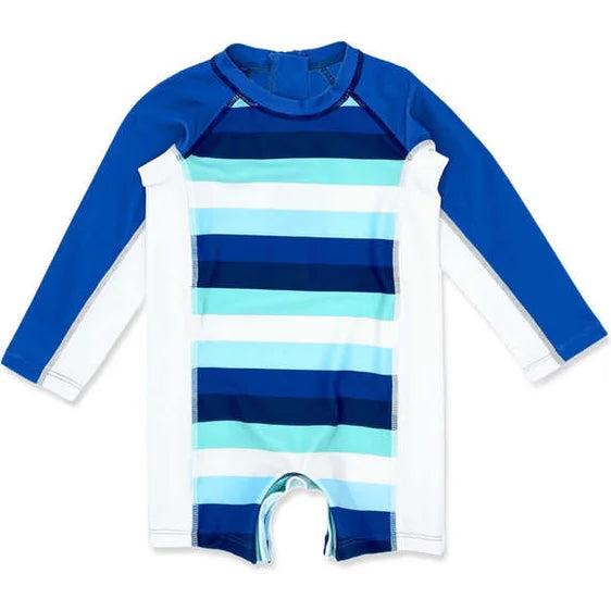 Feather Baby LS Shorebreak Surf Suit NAVY