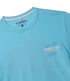 Chubbies M SS Graphic Tee SAY IT LOUD LIGHT PASTEL BLUE