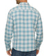 Flag & Anthem M LS Liburn Shirt BLUE/WHITE/MINT