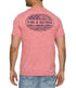 Flag & Anthem M SS Palm Flag Performance Tee BRIGHT RED
