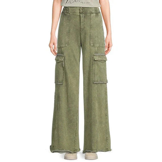 Flag & Anthem W Dolly Vintage Washed Pant OLIVE