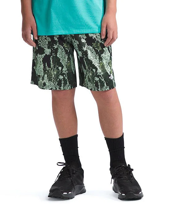 The North Face Boys Never Stop Short MISTY SAGE CAMO