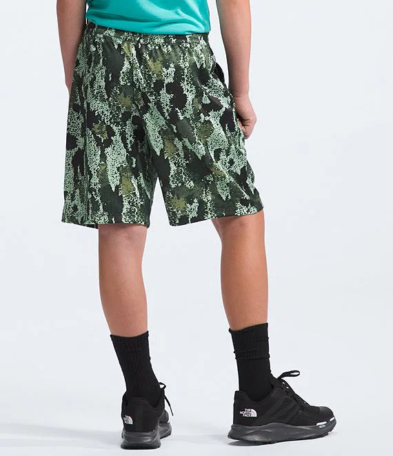 The North Face Boys Never Stop Short MISTY SAGE CAMO