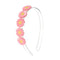 Lilies & Roses Daisies Headband PINK