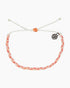 Pura Vida Charity Mini Braid Bracelet BOARDING FOR BREAST CANCER