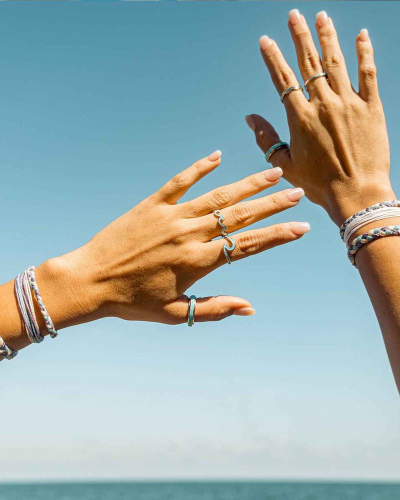 Pura Vida Mini Braided Bracelet COOL SHORELINE
