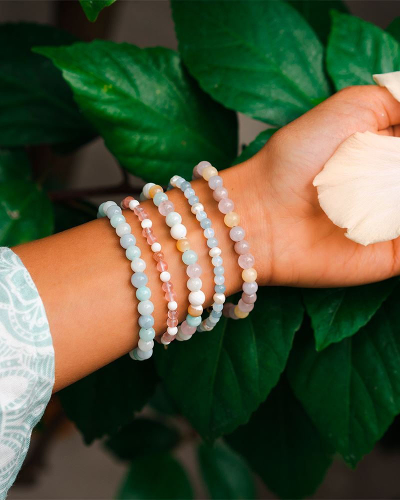 Lotus and Luna 4MM Healing Bracelet IMAGINATION
