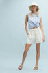 Wish List W Salty Tank SKY / WHITE