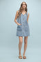 Wish List W Button Down Dress DENIM
