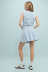 Wish List W French Terry Flare Skirt BLUE