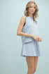 Wish List W French Terry Tank BLUE