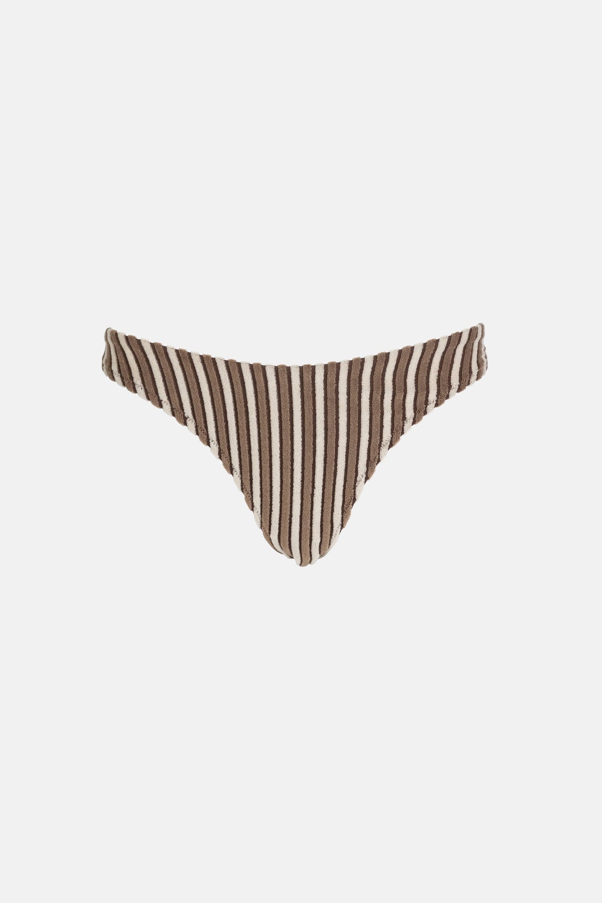 Rhythm W Terry Sands Stripe Hi Cut Bottom COCOA