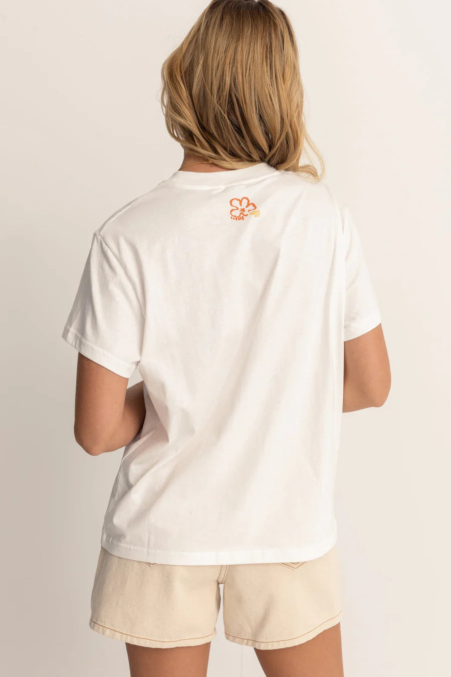 Rhythm W SS Islander Band Tee WHITE
