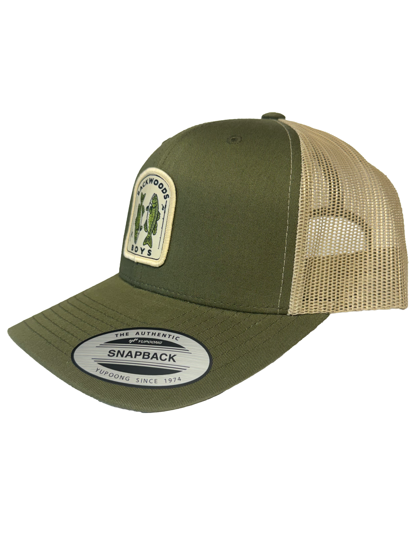 ALL STAR Backwoods Boys Trucker OLIVE/KHAKI