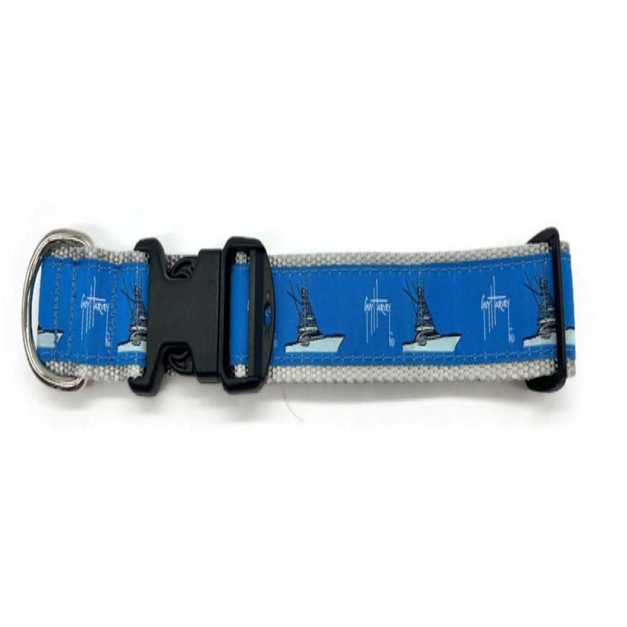 Preston Dog Collar Sport Fishing BLUE