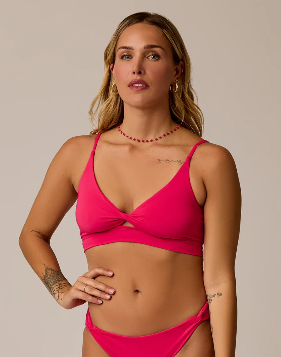 Carve Designs W Elba Top WATERMELON