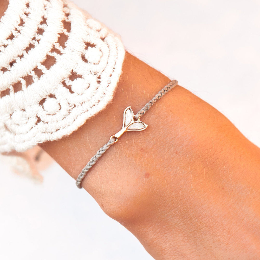 Pura Vida Rose Gold Mermaid Fin Bracelet SILVER