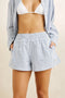 Rhythm W Vista Stripe Beach Short BLUE