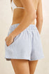 Rhythm W Vista Stripe Beach Short BLUE