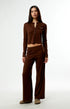 Rhythm W Jessie Wide Leg Leisure Pant CHOCOLATE