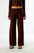 Rhythm W Jessie Wide Leg Leisure Pant CHOCOLATE