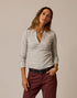 Carve Designs W Ever Henley HEATHER GREY