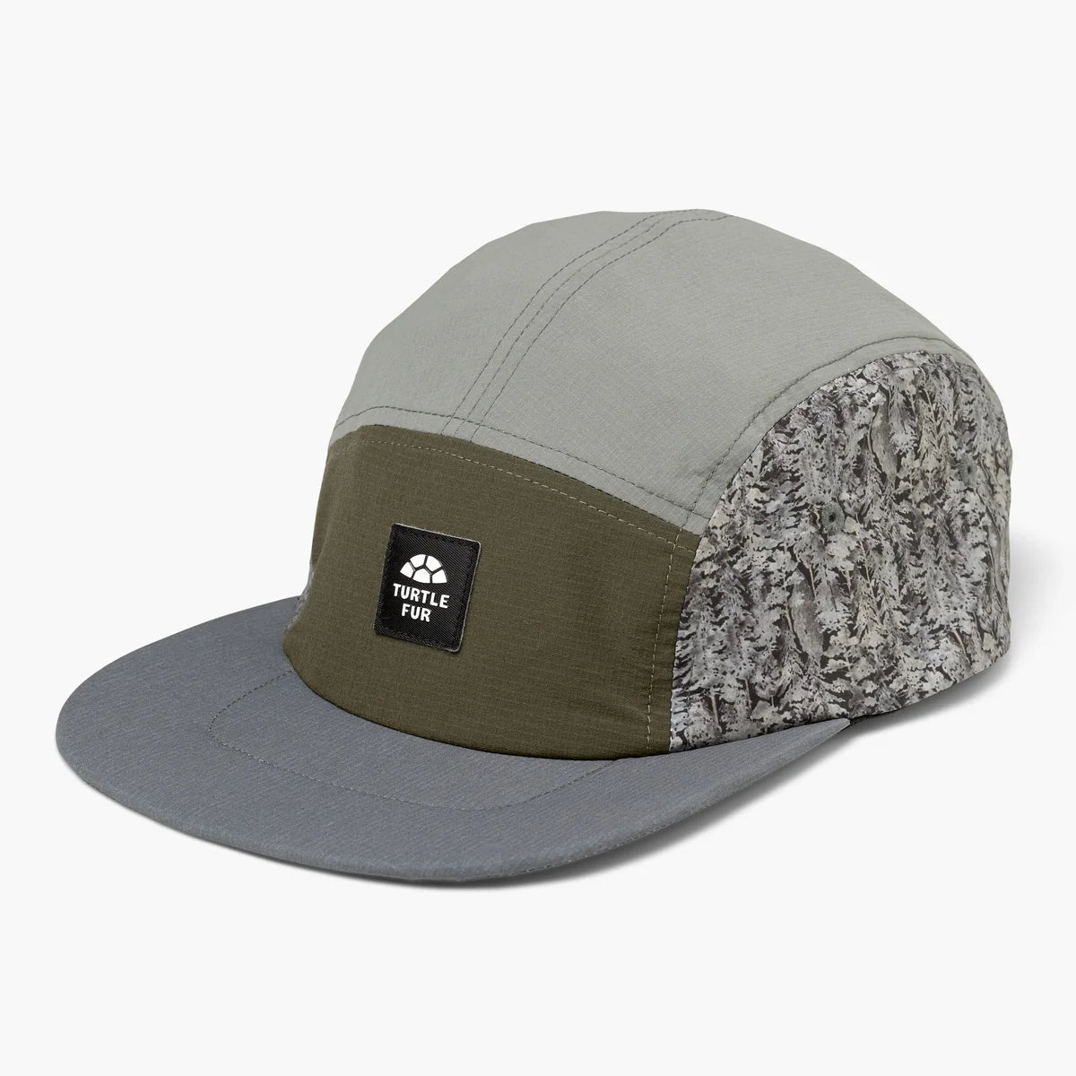 Turtle Fur Ripstop Offgrid 5 Panel Hat FOREST