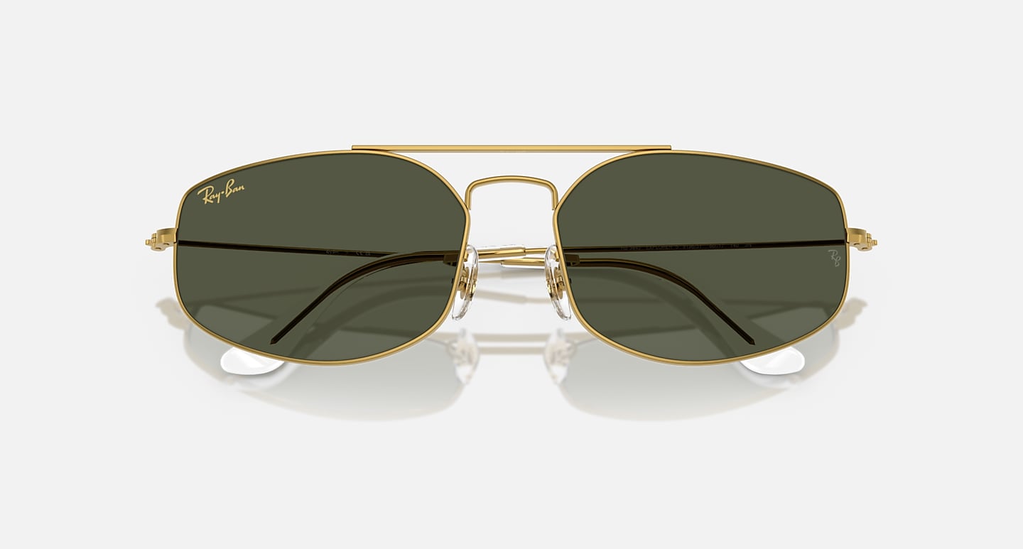 Ray Ban Explorer V GOLD/GREEN