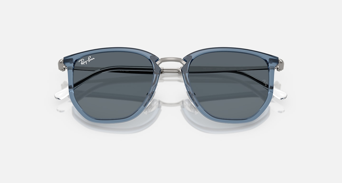 RB 4451 TRANSPARENT BLUE/BLUE