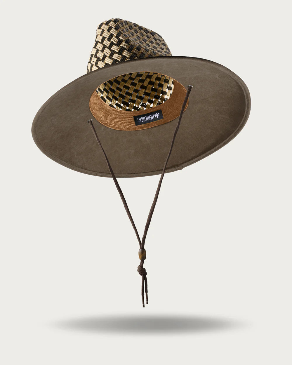 Hemlock Hat Co Lana Lifeguard Hat BROWN