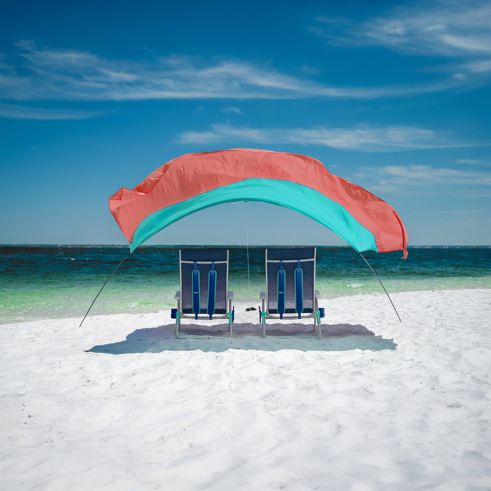 Shibumi Shade with Wind Assist | Mini SEA GLASS
