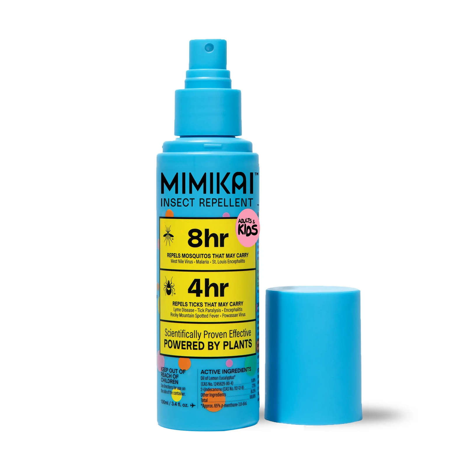 Mimikai Kids Mosquito & Tick Repellent 3.4oz