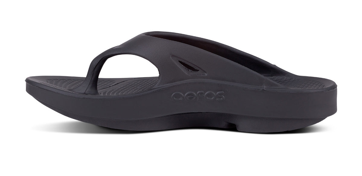 OOFOS M OOriginal Thong Sandal BLACK