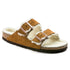 Birkenstock Arizona Shearling Suede Leather MINK - REGULAR