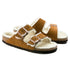 Birkenstock Arizona Shearling Suede Leather MINK - REGULAR