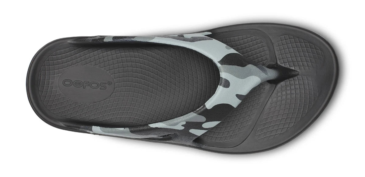 OOFOS OOriginal Sport Thong Sandal NIGHT CAMO