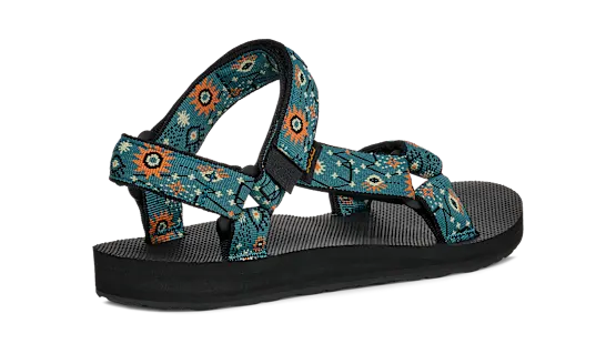 Teva W Original Universal ASTRONOMY BLUE OPAL / PALE LIME YELLOW
