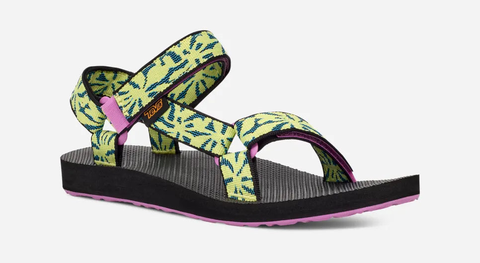 Teva W Original Universal BEACH FLORAL LIME