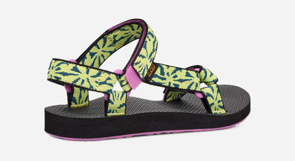 Teva W Original Universal BEACH FLORAL LIME