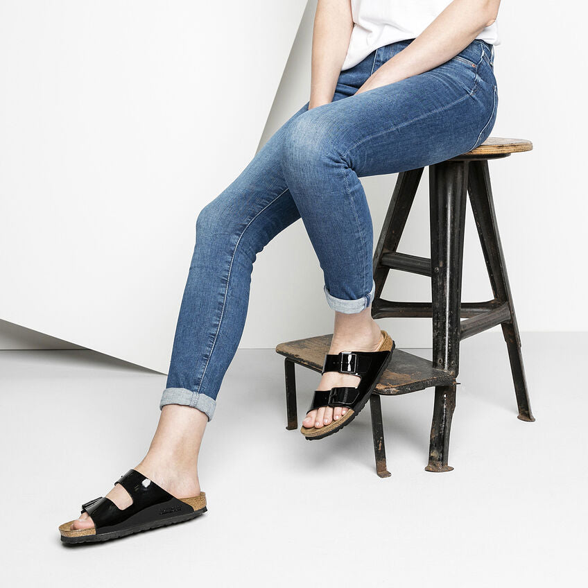 Birkenstock W Arizona BF BLACK PATENT