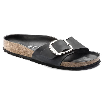 Birkenstock W Madrid Big Buckle BLACK - NARROW