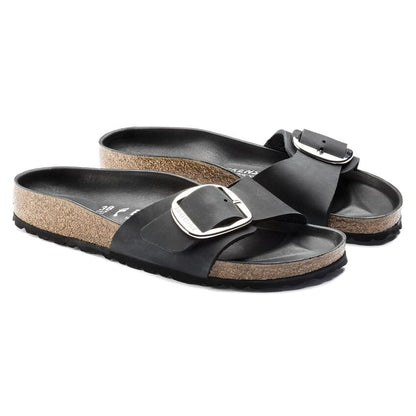 Birkenstock W Madrid Big Buckle BLACK - NARROW