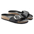 Birkenstock W Madrid Big Buckle BLACK - NARROW