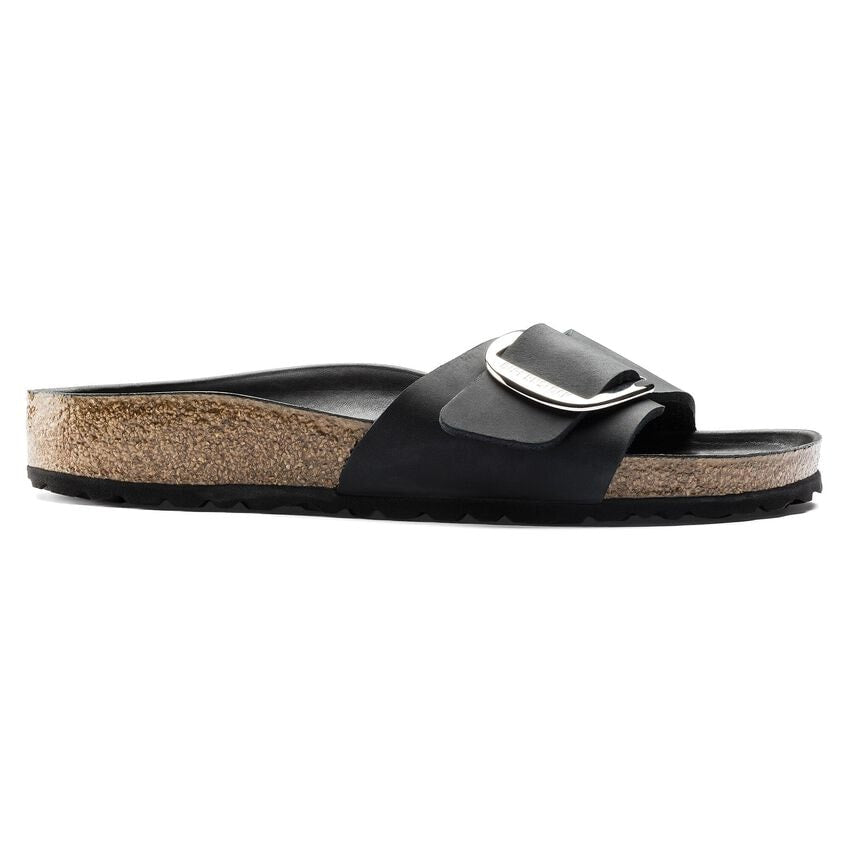 Birkenstock W Madrid Big Buckle BLACK - NARROW