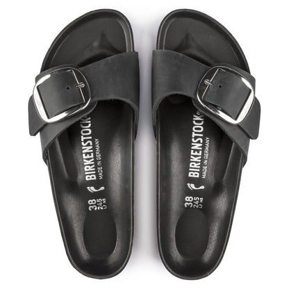 Birkenstock W Madrid Big Buckle BLACK - NARROW