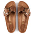 Birkenstock W Madrid Big Buckle COGNAC - NARROW